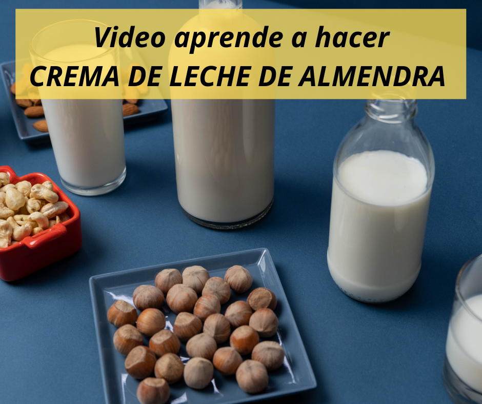 Video CREMA DE LECHE ALMENDRA